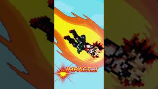 HOWITZER IMPACT katsukibakugo mha attack spriteanimation parati [upl. by Kiryt4]