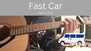 fingerstyle guitar fast car [upl. by Neerod]