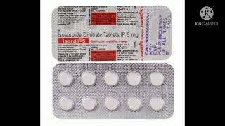 Isordil 5 mg tablet uses composition how to use [upl. by Damalis]