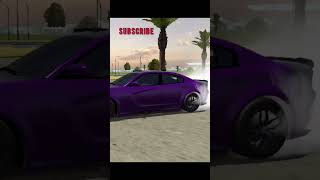 SRT Len Purple Torch does a burnout at intersection carparkingmultiplayer viral trending funny [upl. by Kajdan773]