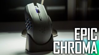 Razer Naga Epic Chroma Wireless MMO Gaming Mouse Review [upl. by Sirrot]