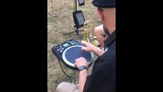 Roland Handsonic 20 at Jazz Gig [upl. by Suivart]