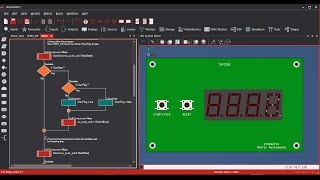 10 Seven Segment Display  Flowcode Beginners Tutorial [upl. by Costanzia]