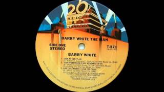 Barry White  Your Sweetness Is My Weakness 20th Century Records 1978 [upl. by Hanley816]