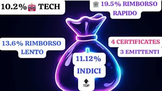 🏆MIGLIOR CERTIFICATO SU INDICI 2024🌟1112  ALTRI 3 💰dividendi finanza soldi money certificati [upl. by Pasquale]