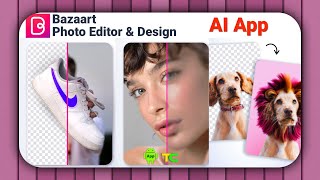 Bazaart Photo Editor amp Design app [upl. by Randa898]