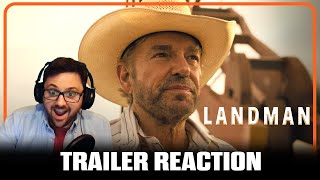 Landman  Trailer Reaction and Review [upl. by Polik]