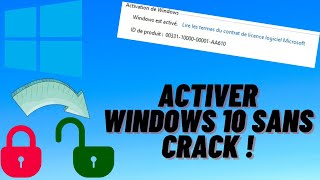 ACTIVER WINDOWS 10 GRATUITEMENT 2021 [upl. by Ekle]