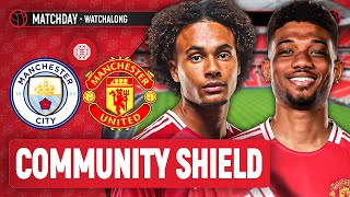 Man City 11 Man United 76 Pens LIVE STREAM WatchAlong  Community Shield Final [upl. by Heng195]