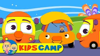 Wheels On The Bus  Nursery Rhymes  100 Minutes Compilation from Kidscamp [upl. by Durwin]