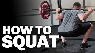 How To Squat with Perfect Form [upl. by Analat]