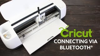 CRICUT CONNECTING VIA BLUETOOTH® WIRELESS TECHNOLOGY [upl. by Alimac]