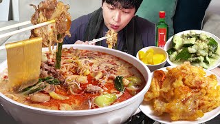 얼얼한 마라탕 수혈의 밤🔥 땀 한바가지 흘렸슴다Ft꿔바로우 오이무침 혼술 리얼먹방 Malatang MUKBANG ASMR EATINGSHOW [upl. by Abdul114]