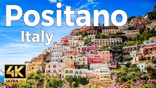 Positano Italy Walking Tour 4k Ultra HD 60fps  With Captions [upl. by Peirsen]