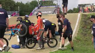 Crash World BMX Championship 2021 bmx crash [upl. by Jair]