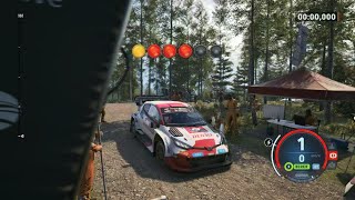 EA SPORTS WRC Toyota GR Yaris Rally 1 WRC Gazoo Racing Rally Finnland [upl. by Asiral]