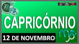 Horóscopo do Dia CAPRICÓRNIO 12 de Novembro de 2024 [upl. by Ahsineg]