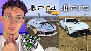 VÉHICULE LE PLUS RAPIDE DE GTA 5 ONLINE PS4 VS PS5 [upl. by Isej]