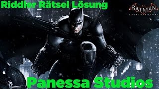 Batman Arkham Knight  Lösungen der RiddlerRätsel  Panessa Studios [upl. by Litta]