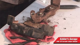 ECKLERS GARAGE  CALIPER REBUILD [upl. by Eiclud]