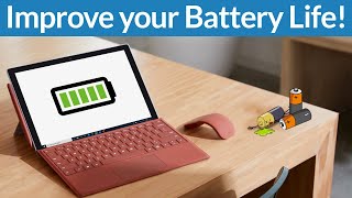 Surface Battery Tips and Tricks  2021 Update [upl. by Vetter519]