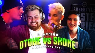 REACCIONAMOS A DTOKE VS SKONE  FMS INTERNACIONAL [upl. by Zachariah]