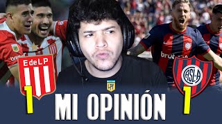 ESTUDIANTES DE LP 1  SAN LORENZO 1 2024 I MI OPINIÓN [upl. by Aniratac695]