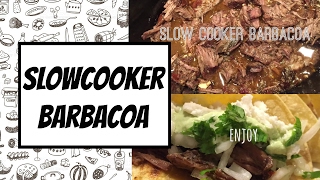 Easy Slow Cooker BARBACOA  Cook HACK [upl. by Niklaus]