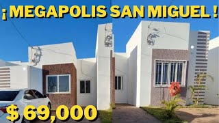 SE VENDE CASA EN RESIDENCIAL MEGAPOLIS SAN MIGUEL  EL SALVADOR [upl. by Almeria]