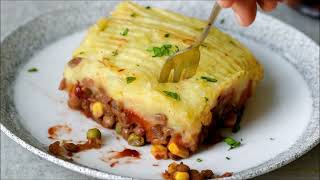 Vegan Shepherd’s Pie with Lentils My Favorite Recipe [upl. by Amikehs28]