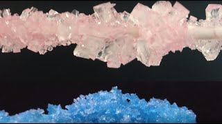 DIY ROCK CANDY LARGE CRYSTALS Sugar Sticks HOW TO COOK THAT Ann Reardon [upl. by Loughlin919]