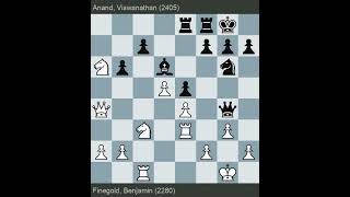 Oakham YM 1986  Finegold vs Anand  Round 3 [upl. by Stefanie]