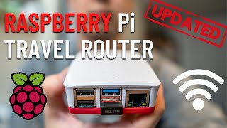 Raspberry Pi Travel Router  RaspAP 2024 [upl. by Eedoj]