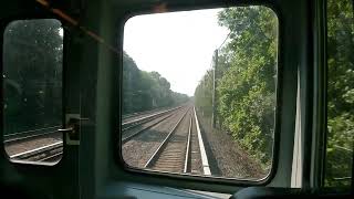 A TRIP ON PATCO FROM ASHLAND TO LINDENWOLD WITH 2 TRAINS ON THE SAME TRACK [upl. by Anitnerolf]