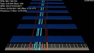 Black MIDI SmousPC with Phoenix GM v21 soundfont  2852 million notes [upl. by Wight]