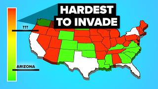 US States IMPOSSIBLE To Invade [upl. by Katee675]