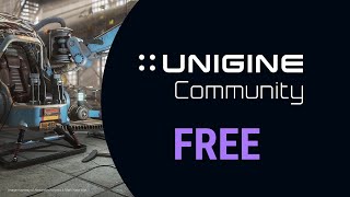 UNIGINE 2 Community Free 3D Engine  Launch Trailer [upl. by Einot]