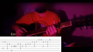 Tahanan  AdieGuitarFingerstyleTutorialTabChordsShortampEasy Version360pmp4 [upl. by Eimmis]