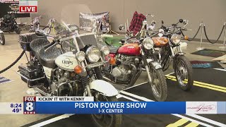 Power Piston Show has motorcycle fans fueled up [upl. by Vallery]