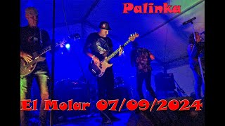 EL ROCE DE TU CUERPO PLATERO Y TÚ versión de PALINKA en FIESTA 80 90 EL MOLAR 07092024 [upl. by Ahsekam]