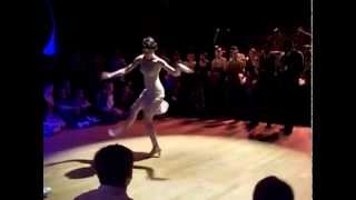 Ksenia Parkhatskaya dances the Charleston  Swing Dancing in Paris [upl. by Haelhsa]