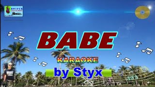 BABE karaoke version by Styx [upl. by Irej]