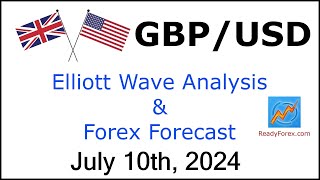 GBP USD Elliott Wave Analysis  Forex Forecast  July 10 2024  GBPUSD Analysis Today [upl. by Idola335]