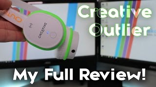 Creative Outlier Review WIRELESS FITNESS HEADPHONES [upl. by Lenno]