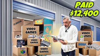 He HOARDED Video Games I Bought His Storage Unit and Made BIG MONEY [upl. by Umeko]