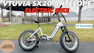 VTUVIA SX20 Antelope Electric Bike  Review [upl. by Terrill]