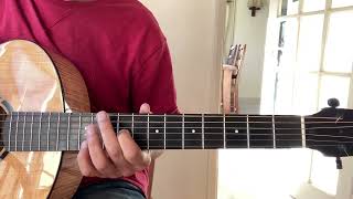 Just like the river Robin Williamson guitar lesson cgcgcd [upl. by Oiramed615]