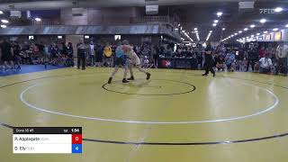 62 Kg Cons 16 1  Parker Applegate Juab Wrestling Club Vs Damian Ely Central Catholic Wrestling [upl. by Evante9]