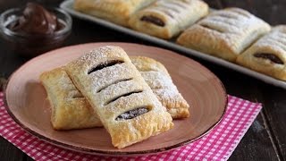 FAGOTTINI di PASTA SFOGLIA CON NUTELLA  Maria Grazia [upl. by Teillo]