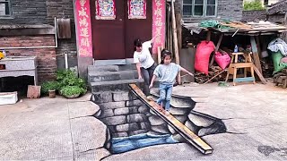 Amazing 3D Art Painting On The Road For Prank 2 [upl. by Anaxor]